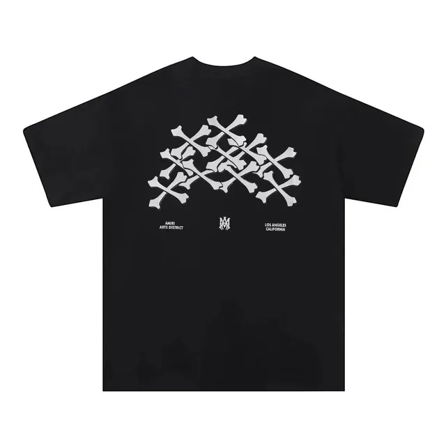 Chrome Hearts Crossbones Graphic Tee Bone Print