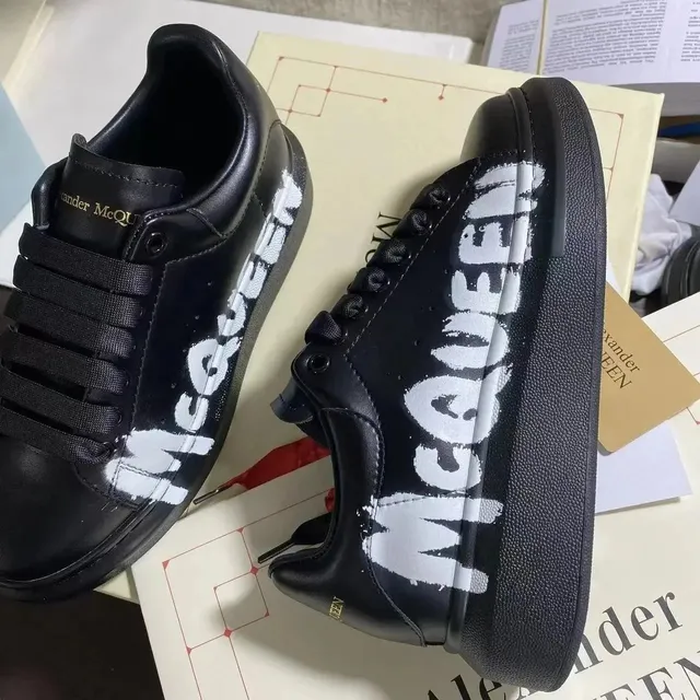 Alexander McQueen Oversized Sneaker Painted Logo