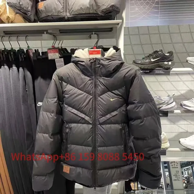 Nike Puffer Jacket Hooded Quilted