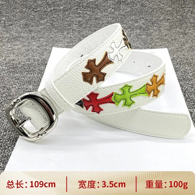 Chrome Hearts Cross Belt Multi-Color Crosses