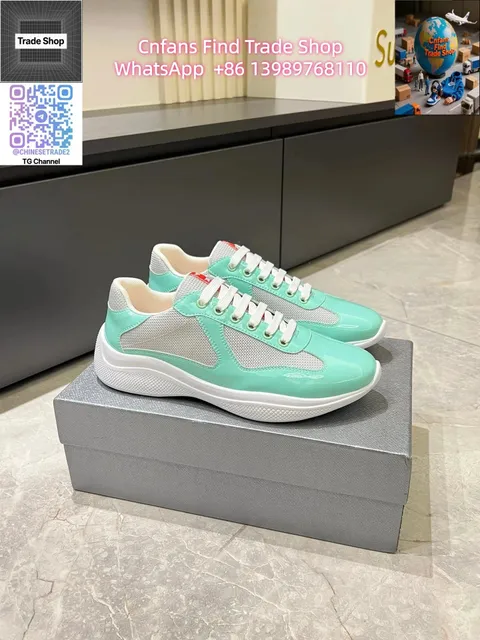 Prada Linea Rossa Sneaker Mint Green