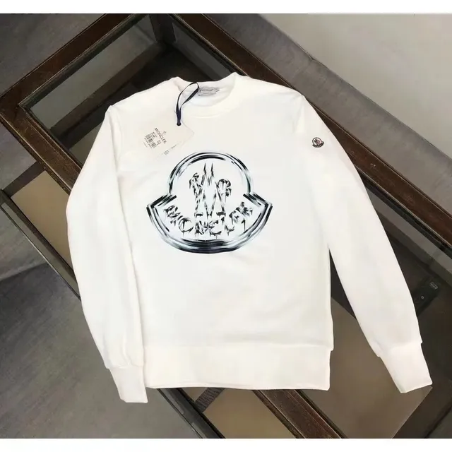 Moncler Crewneck Sweatshirt Logo Print