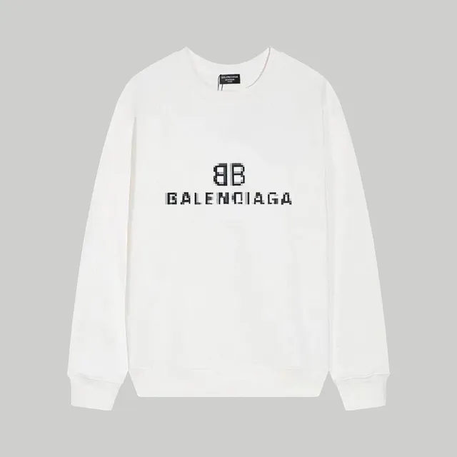 Balenciaga Crewneck Sweatshirt Pixelated Logo