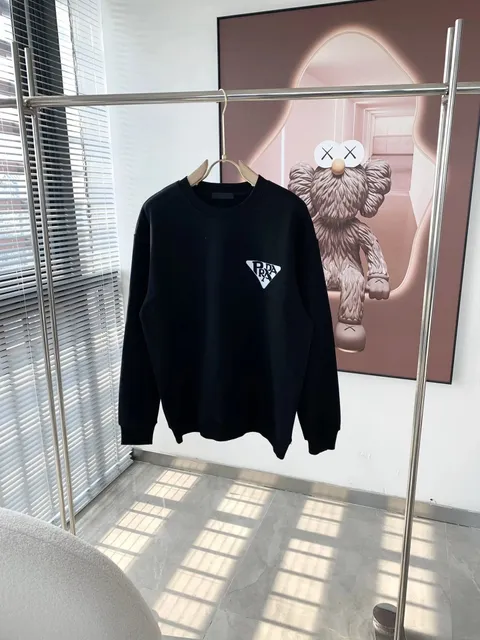 Prada Crewneck Sweatshirt KAWS Triangle Logo