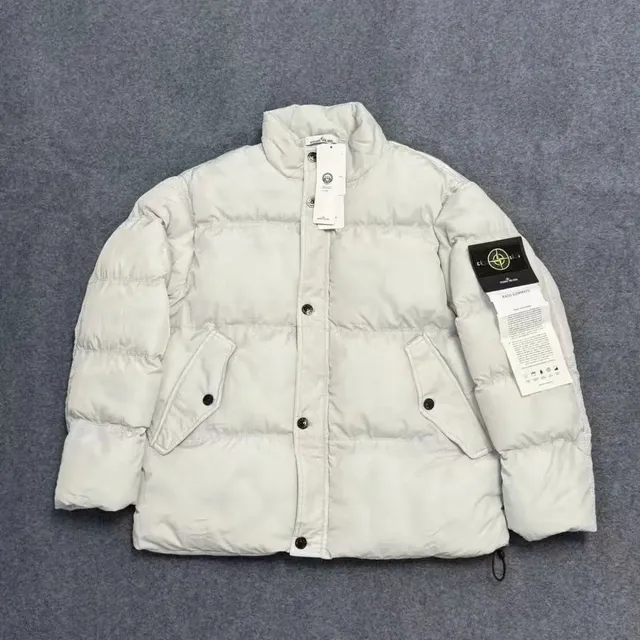 Stone Island Padded Jacket Ghost White