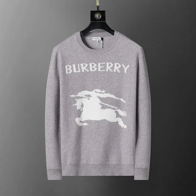 Burberry Knit Sweater Equestrian Knight Logo