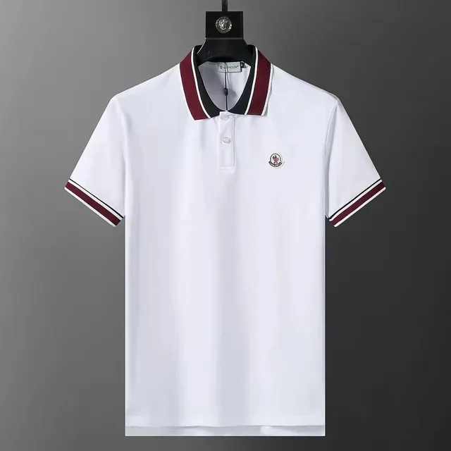 Moncler Polo Shirt Contrast Trim