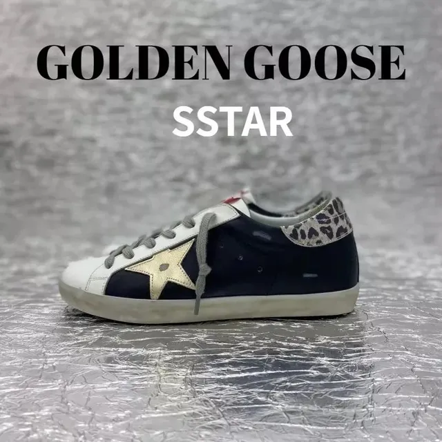 Golden Goose Superstar Leopard Heel
