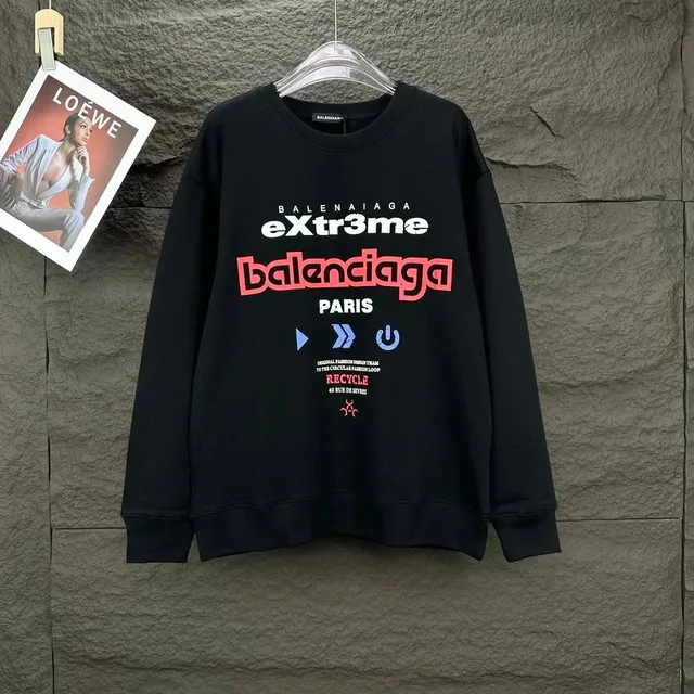 Balenciaga Crewneck Sweatshirt eXtr3me Logo Print