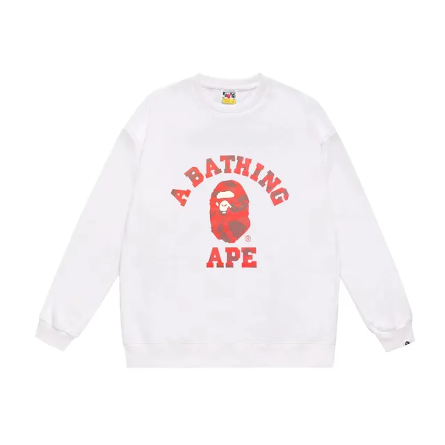 BAPE Crewneck Sweatshirt A Bathing Ape Logo