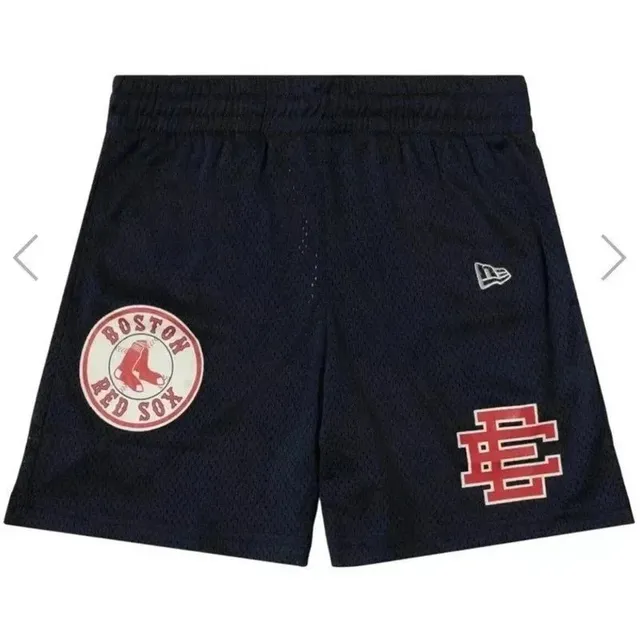 Eric Emanuel × New Era Mesh Shorts Boston Red Sox Logo