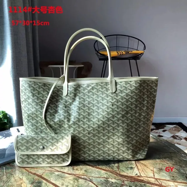 Goyard Saint Louis Tote Goyardine Canvas