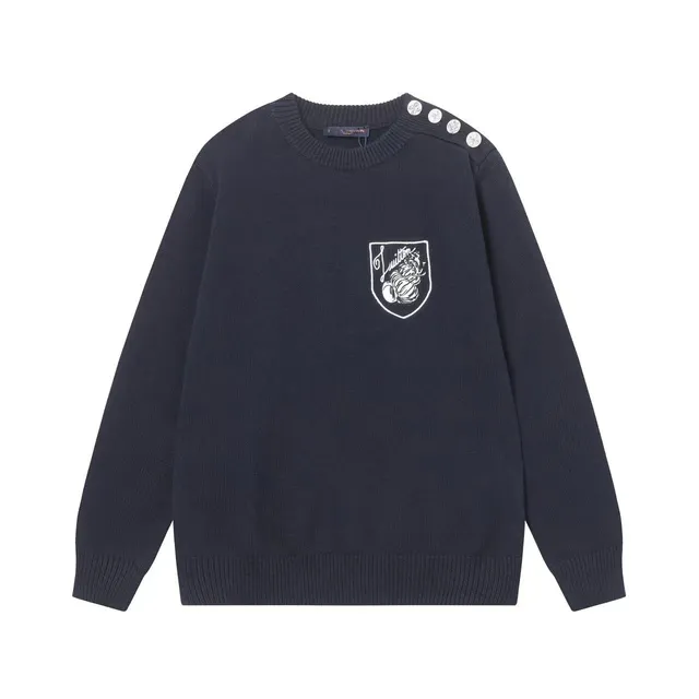 Louis Vuitton Knit Sweater Shield Embroidery