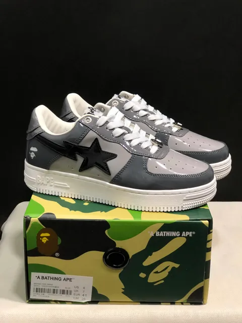 OZX BAPE Grey Black Star