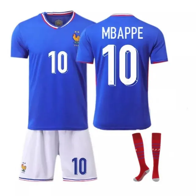 Adidas × France National Team France Home Kit Mbappé #10