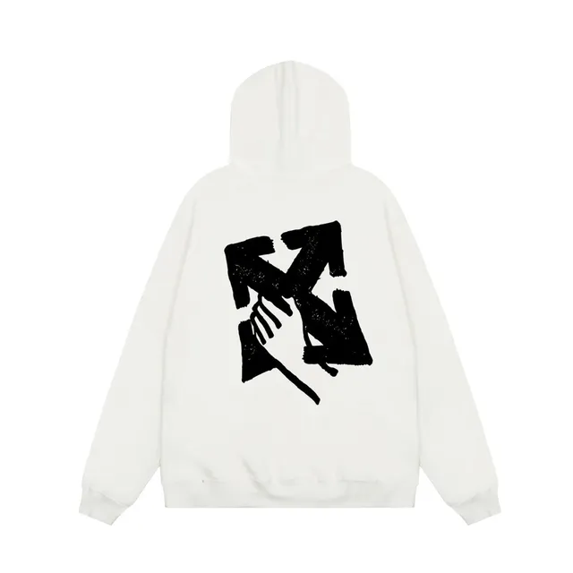 Off-White Arrow Hoodie Black Arrow Print