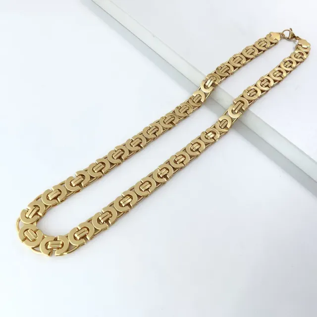 金色项链11mm*55cm