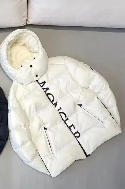 Moncler Logo Puffer Jacket Oversized Hooded