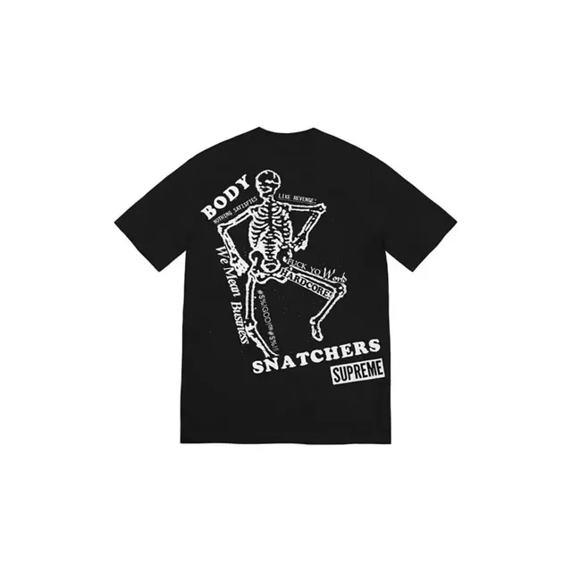 Supreme Skeleton Tee Snatchers Collaboration