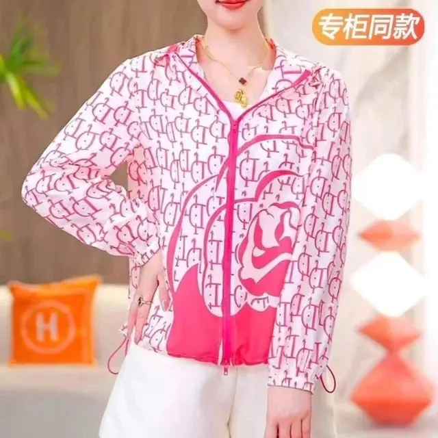 Dior Windbreaker Jacket Oblique Logo Print