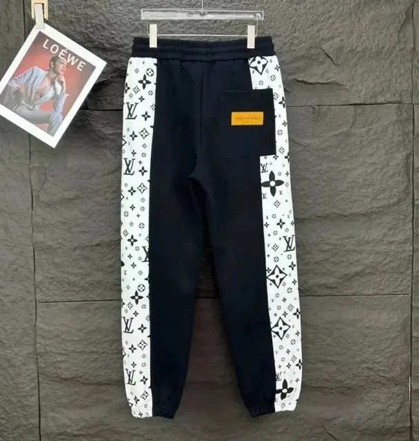 Louis Vuitton × Loewe Monogram Track Pants Side-Print Joggers