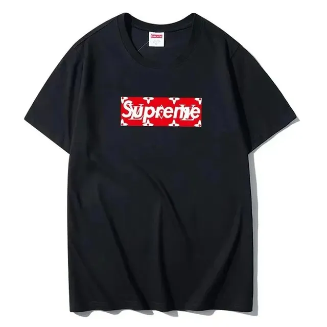 Supreme Box Logo Tee Red Box Logo with White Print