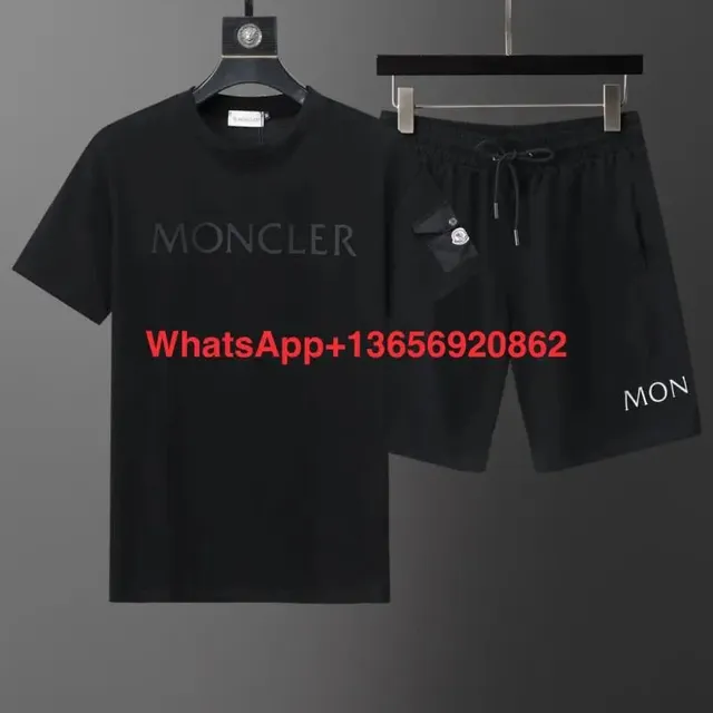 Moncler Logo T-Shirt and Shorts Set