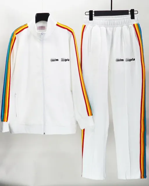 Amiri Track Suit Rainbow Stripe