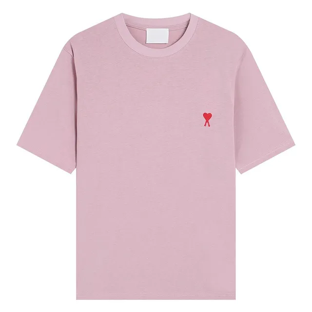 Amiri Heart Logo Tee Embroidered Heart
