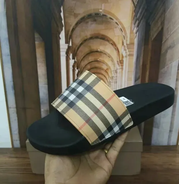 Burberry Check Slide