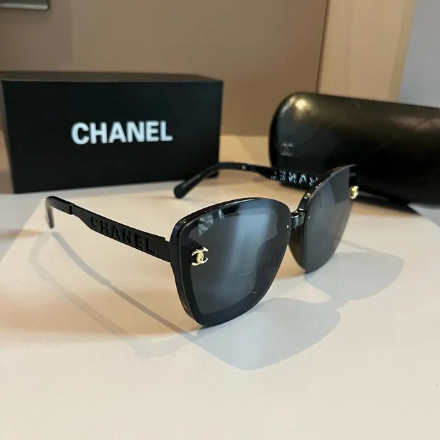 Chanel Sunglasses CC Logo Acetate
