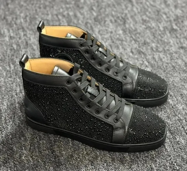 Christian Louboutin Louis Junior Crystal-Embellished