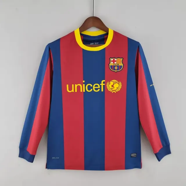2006 barcelona home long sleeves
