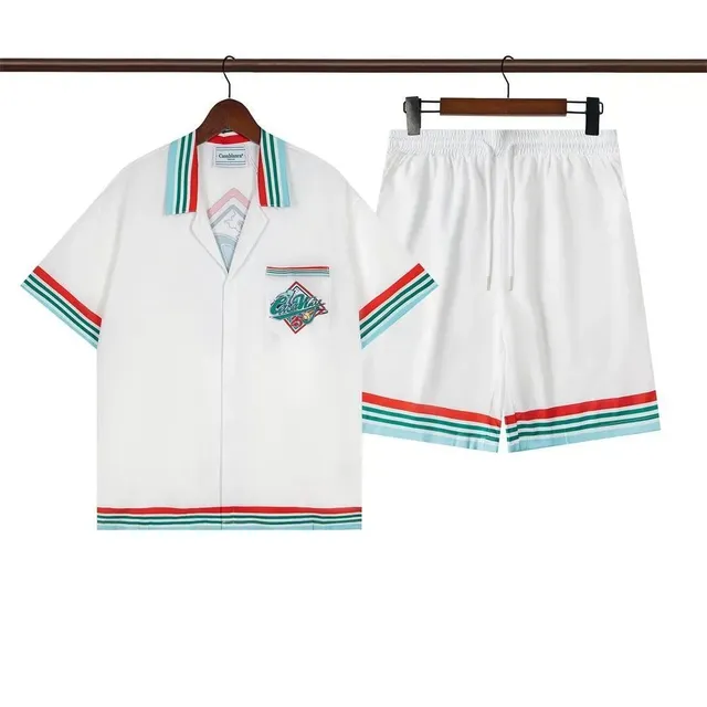 Casablanca Short-Sleeve Shirt & Shorts Set
