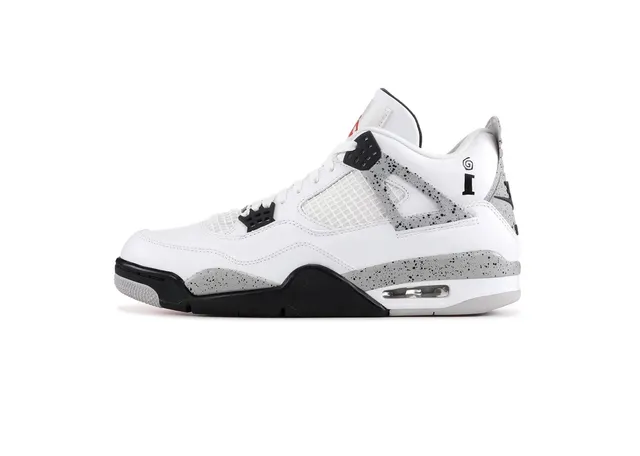 Air Jordan 4 White Cement
