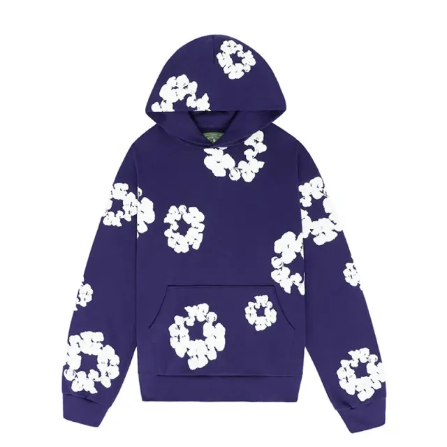 Denim Tears Hoodie Floral Print