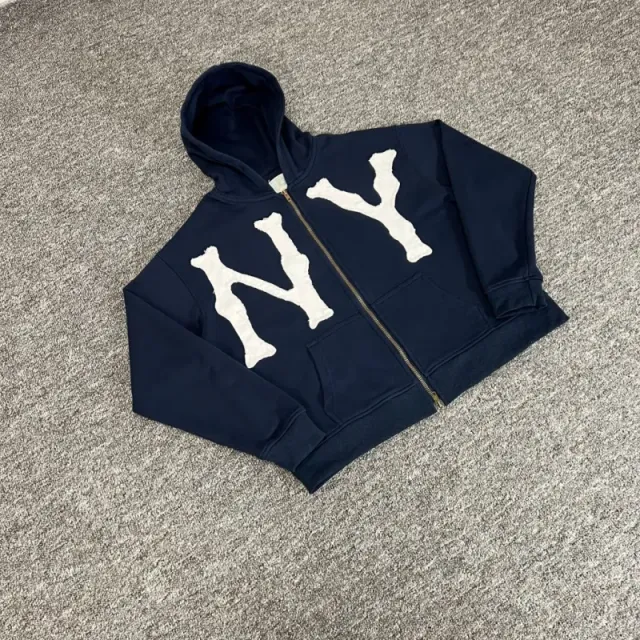 NY拉链毛圈卫衣