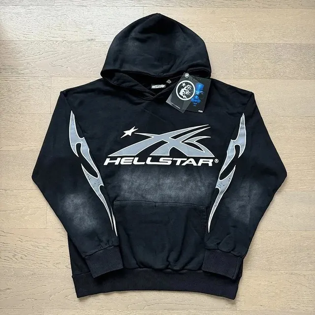 Hellstar Hoodie Flame Graphic