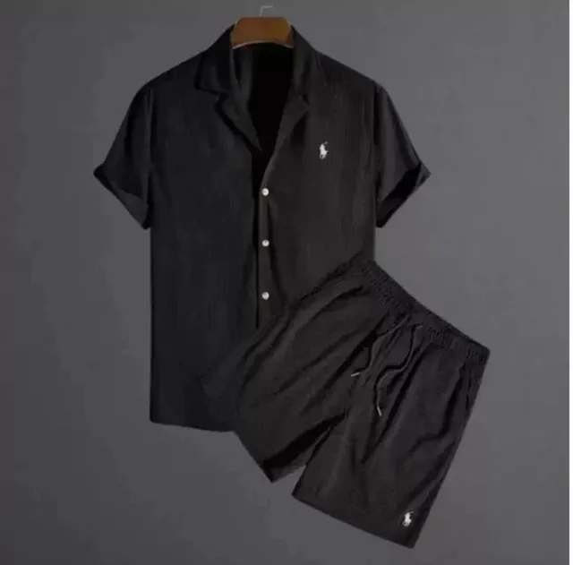 Polo Ralph Lauren Short-Sleeve Shirt and Shorts Set Polo Bear Logo