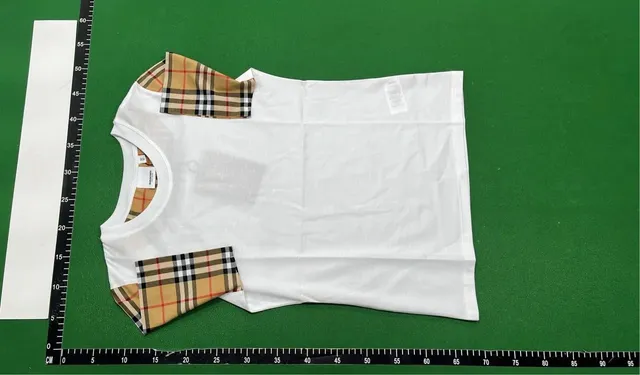 Burberry T-Shirt Check Sleeve