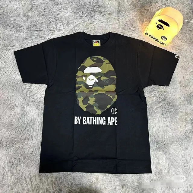BAPE Ape Head Tee Camo Ape Head