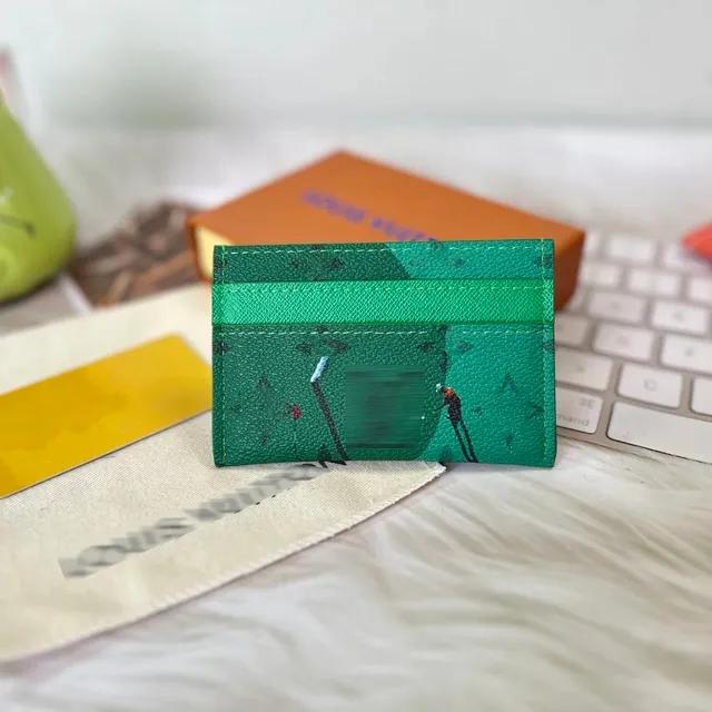 Louis Vuitton Card Holder Golf Print