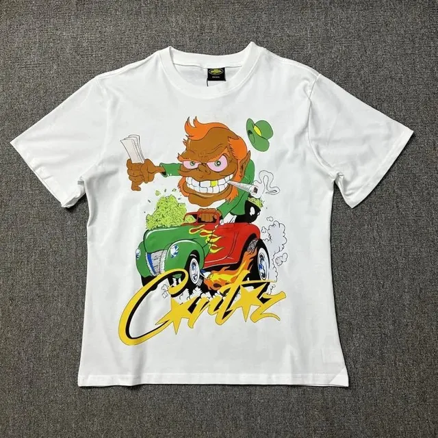 Corteiz Graphic T-Shirt Leprechaun Car Print