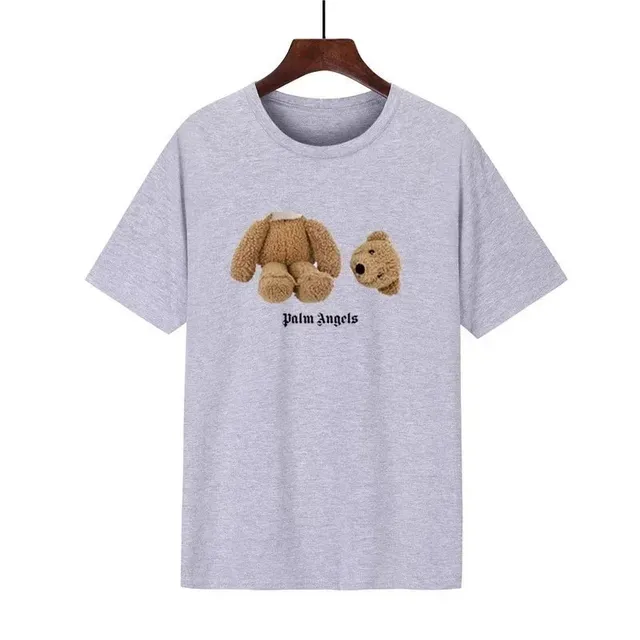 Palm Angels Graphic T-Shirt Teddy Bear Print