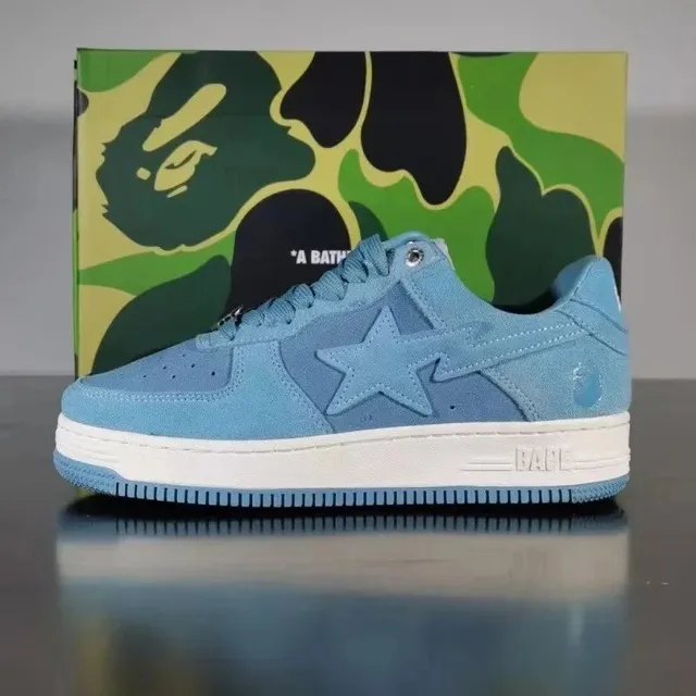 BAPE Air Force 1 Low Blue Camo