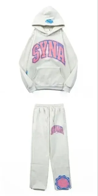 Syna World Hoodie and Joggers Set SYNA Arch Logo