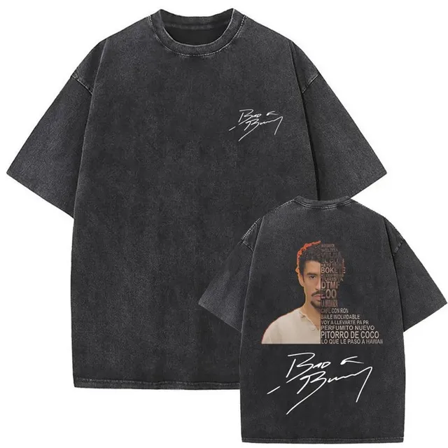 Oversized T-Shirt Bad Bunny Signature Print