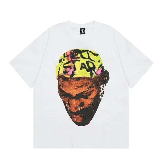 Hellstar Graphic Tee Hell Star Face Print