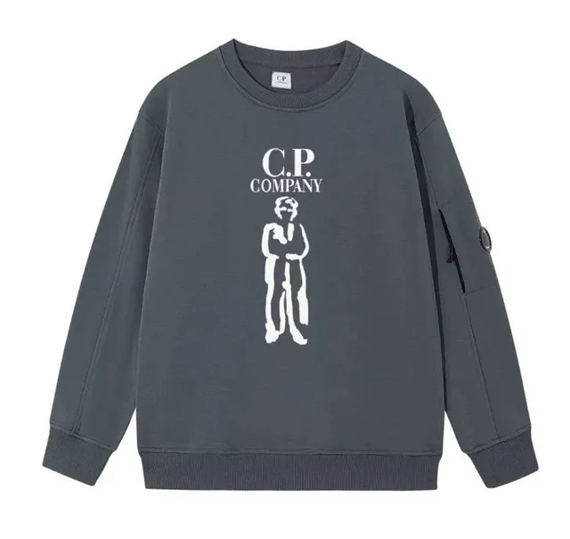 C.P. Company Crewneck Sweatshirt Logo Print