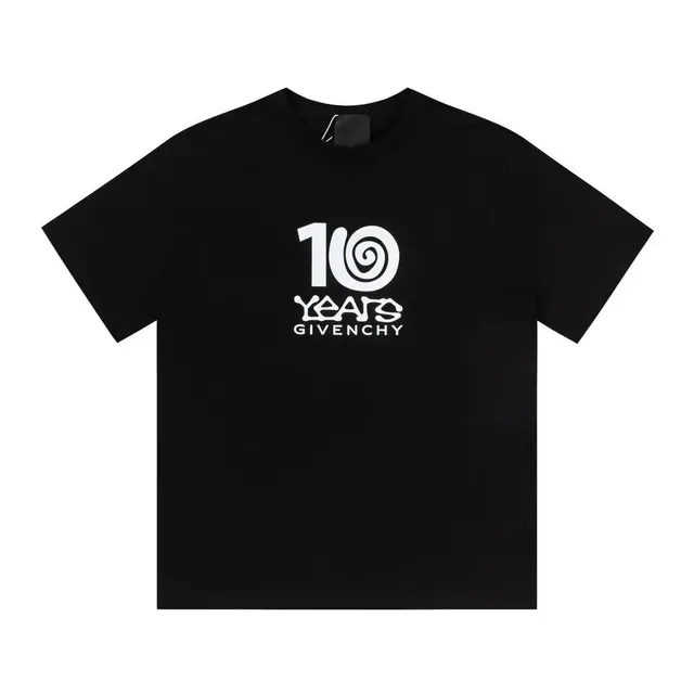 Givenchy Graphic Tee 10 Years Logo